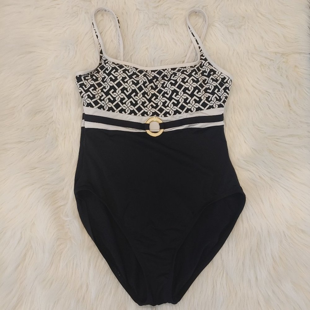 Anne Cole Belted Swim One Piece